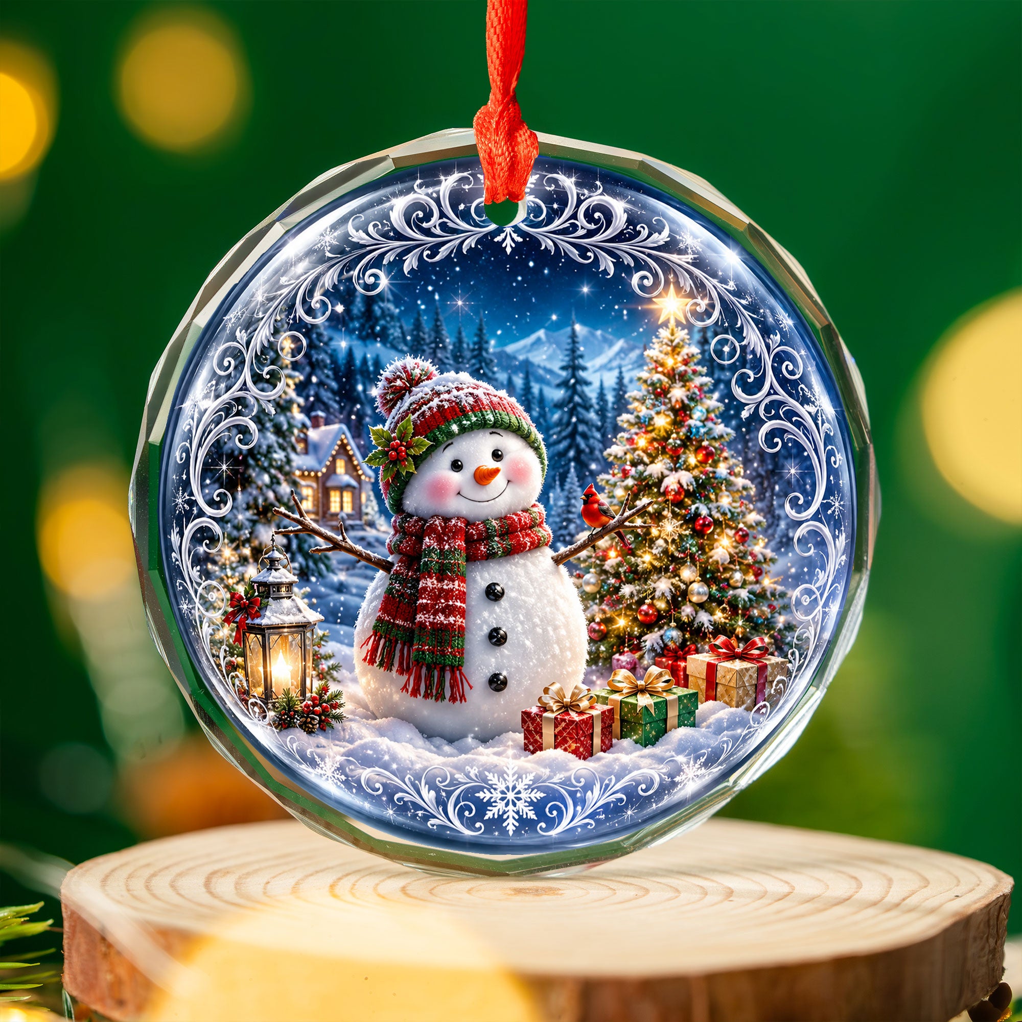 Snowman Holiday Ornament 2026, Christmas Tree Ornament, Winter Christmas Decoration, Keepsake Gift for Family