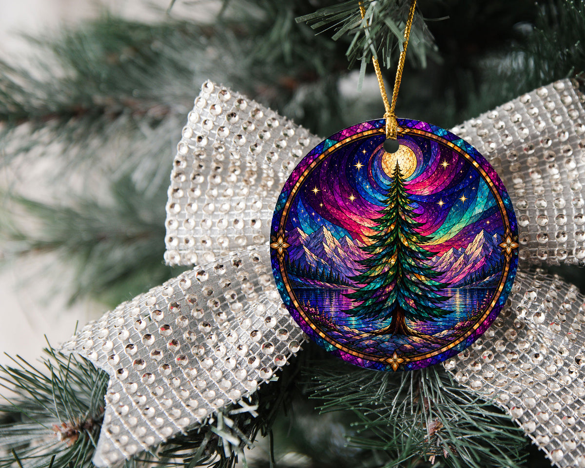Aurora Christmas Ornament 2026, Northern Lights Tree Ornament, Winter Christmas Decoration