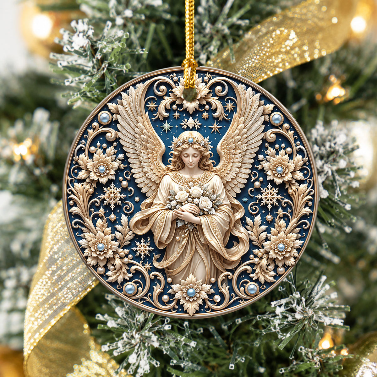 Angel Christmas Ornament 2026, Guardian Angel Ornament, Religious Christmas Ornament